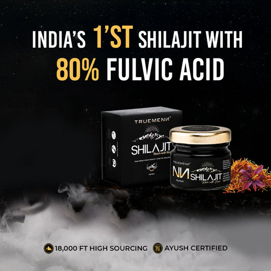 PURE HIMALAYAN SHILAJIT WITH 80% FULVIC ACID