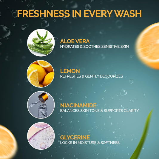 Lemon Fresh Intimate Wash + Aqua Fresh Spray